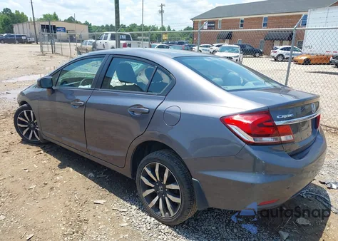 2015 Honda Civic Ex-L z USA, uszkodzony, nr VIN 2HGFB2F93FH506577